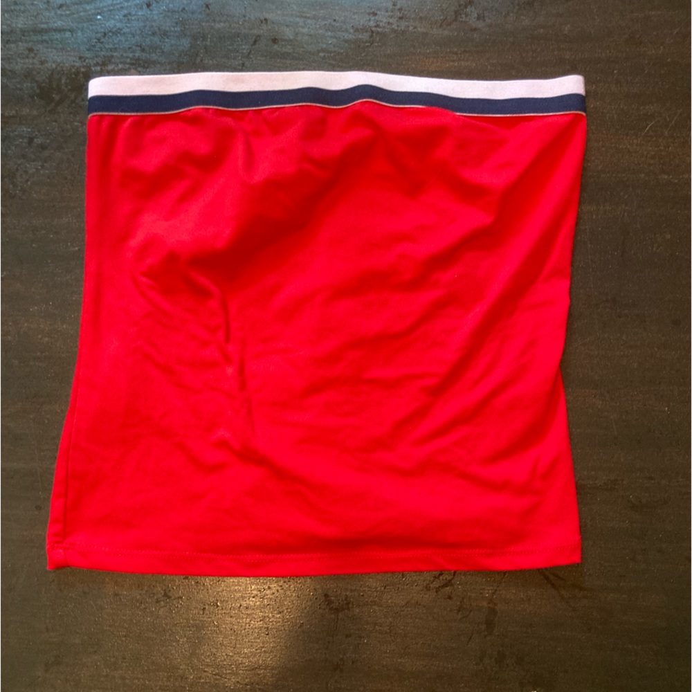 Rue21 red tube top.